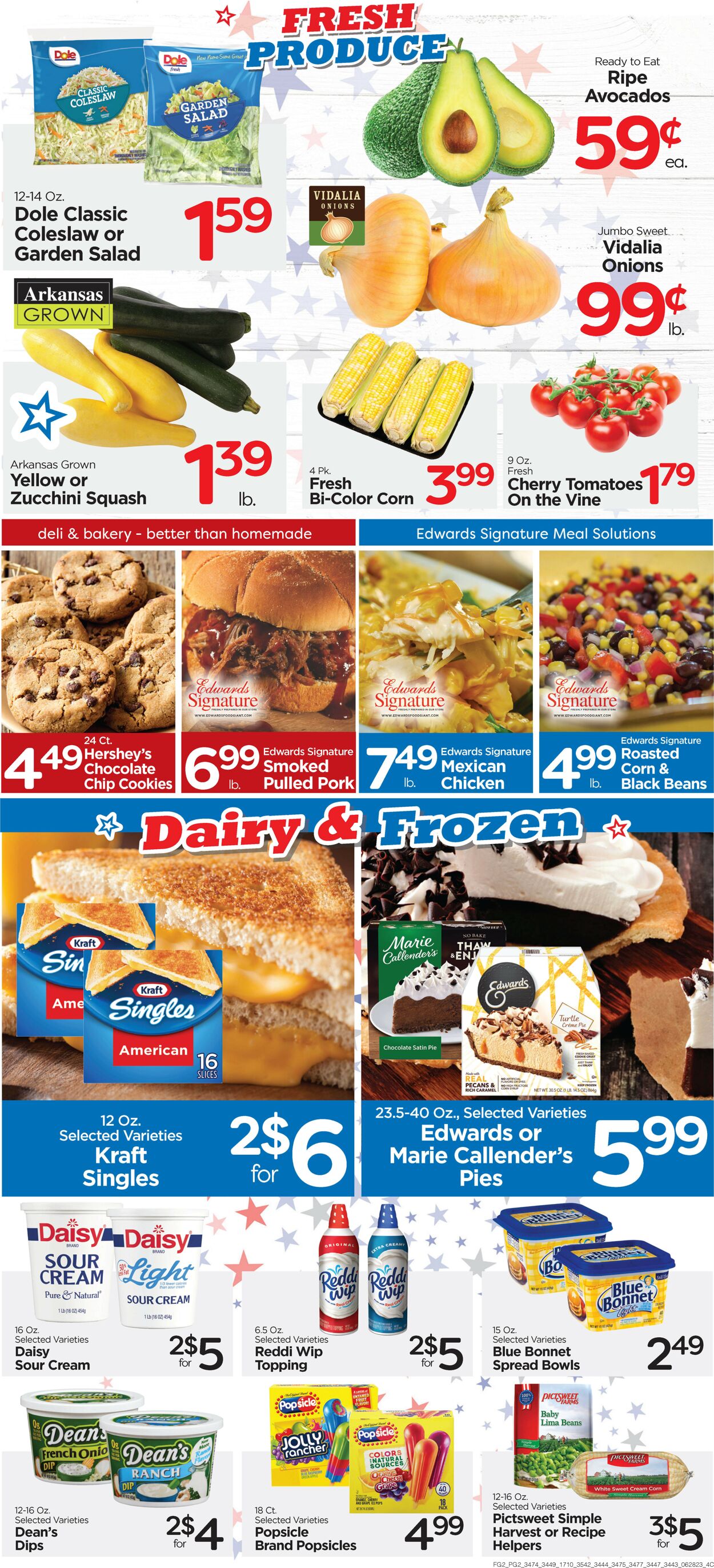 Edwards Food Giant Ad from 06/28/2023
