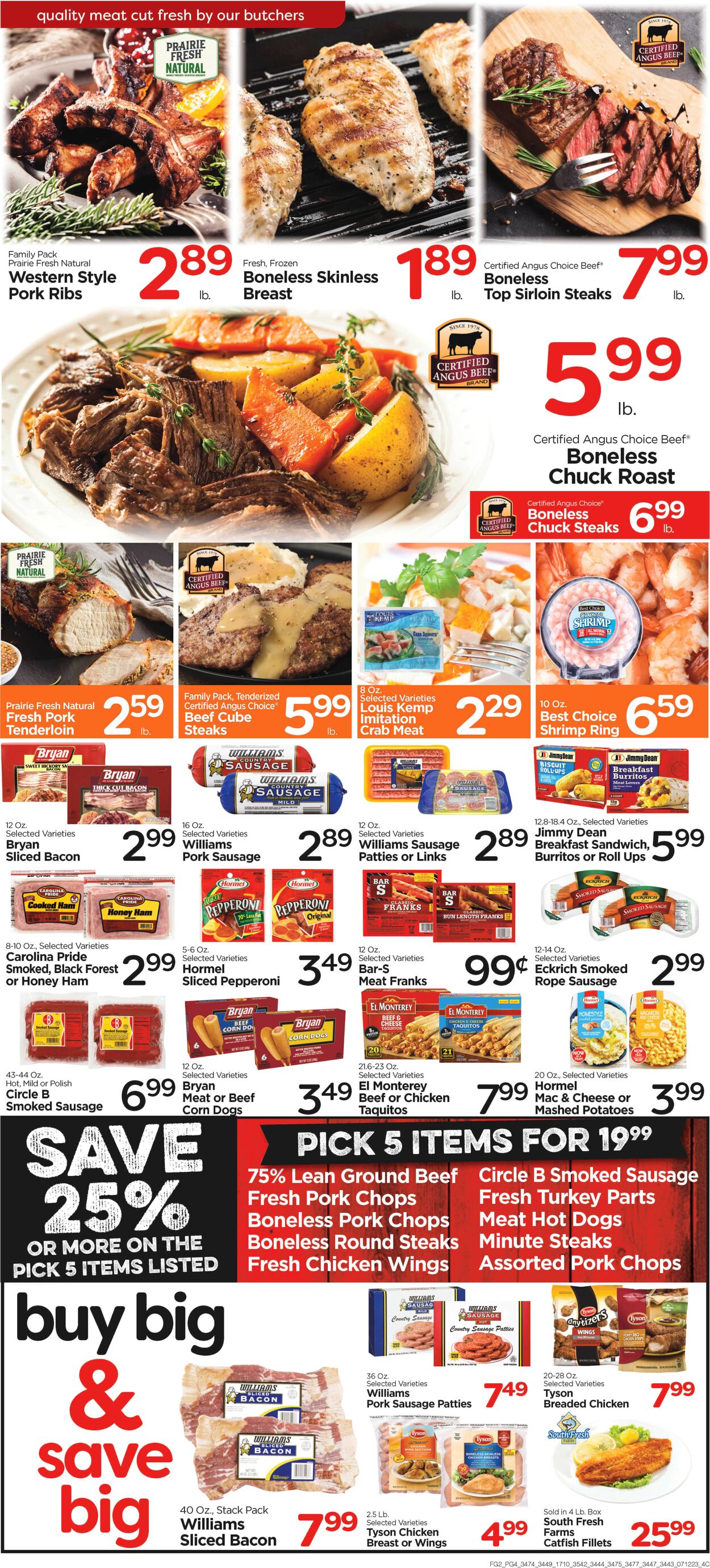 Edwards Food Giant Ad from 07/12/2023