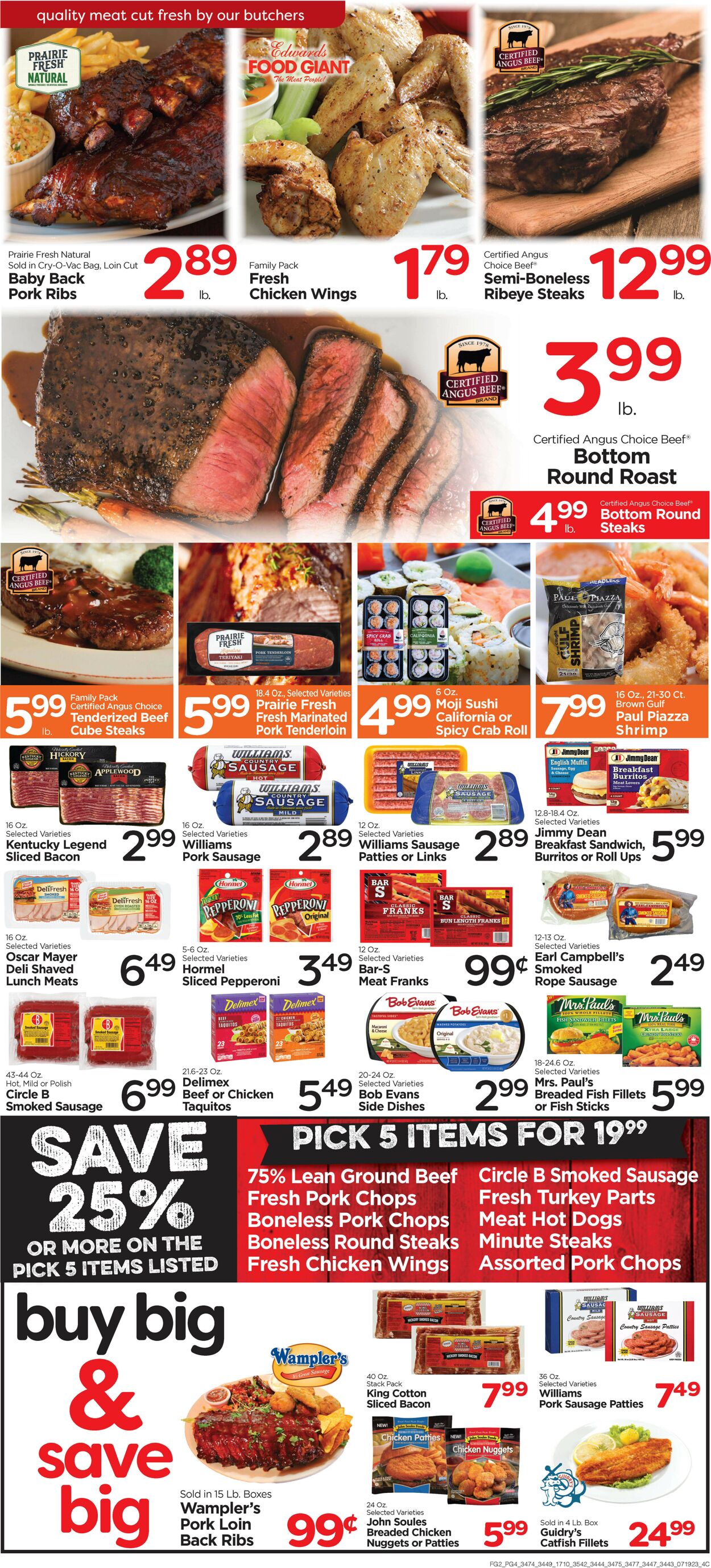 Edwards Food Giant Ad from 07/19/2023