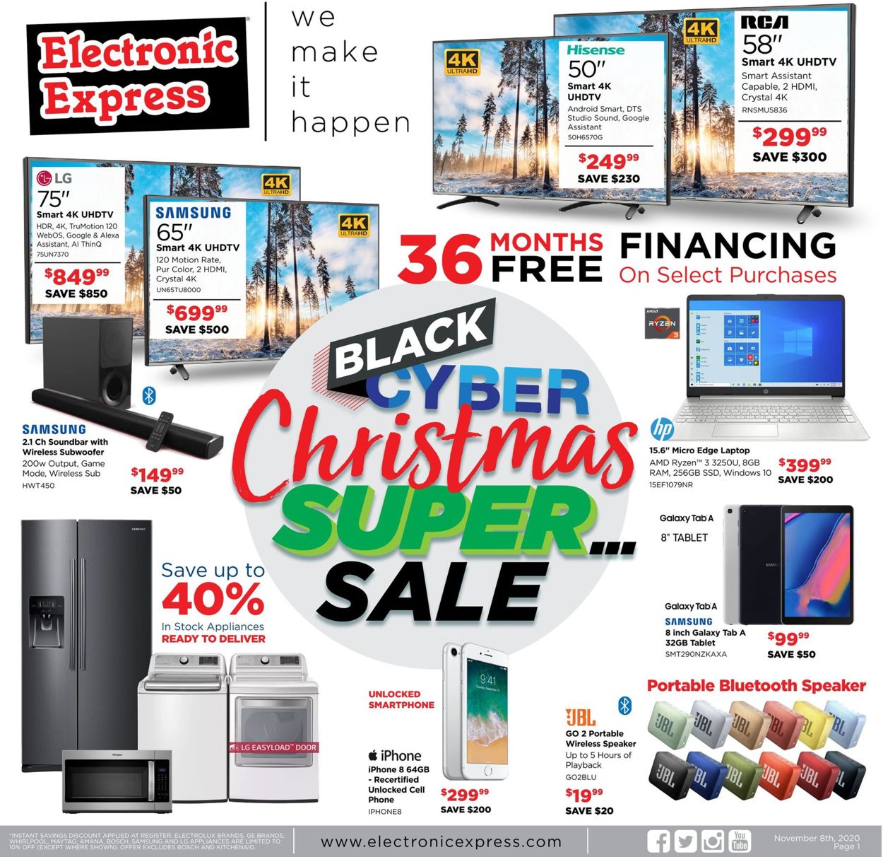 Electronic Express Ad from 11/08/2020