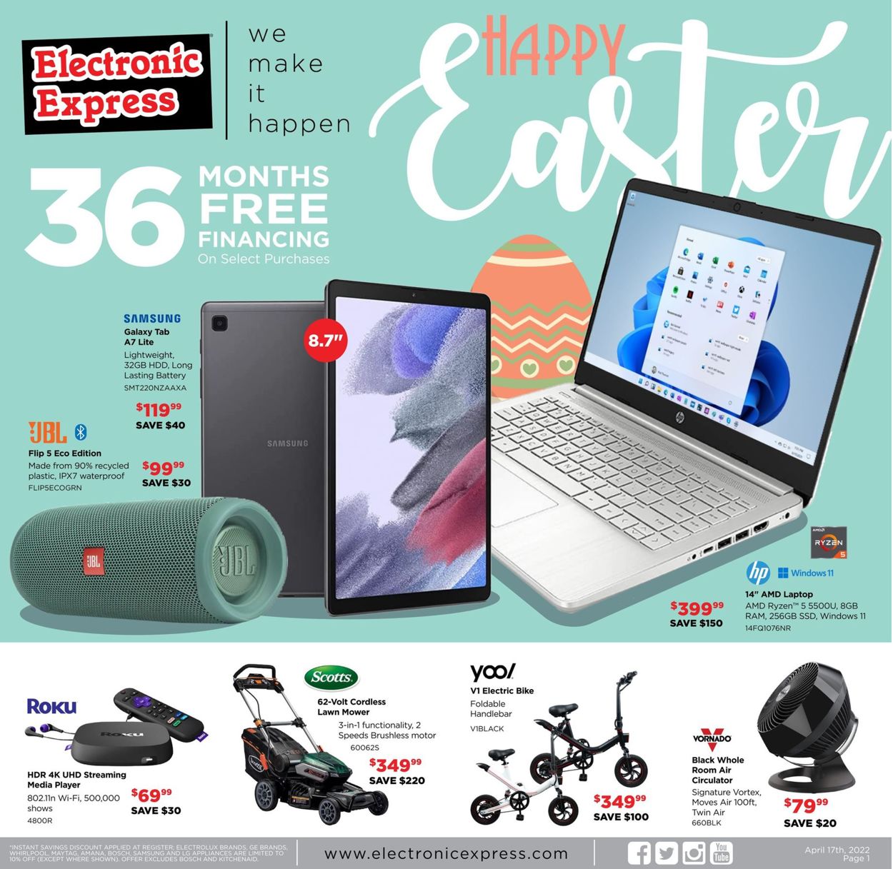 Electronic Express Ad from 04/17/2022