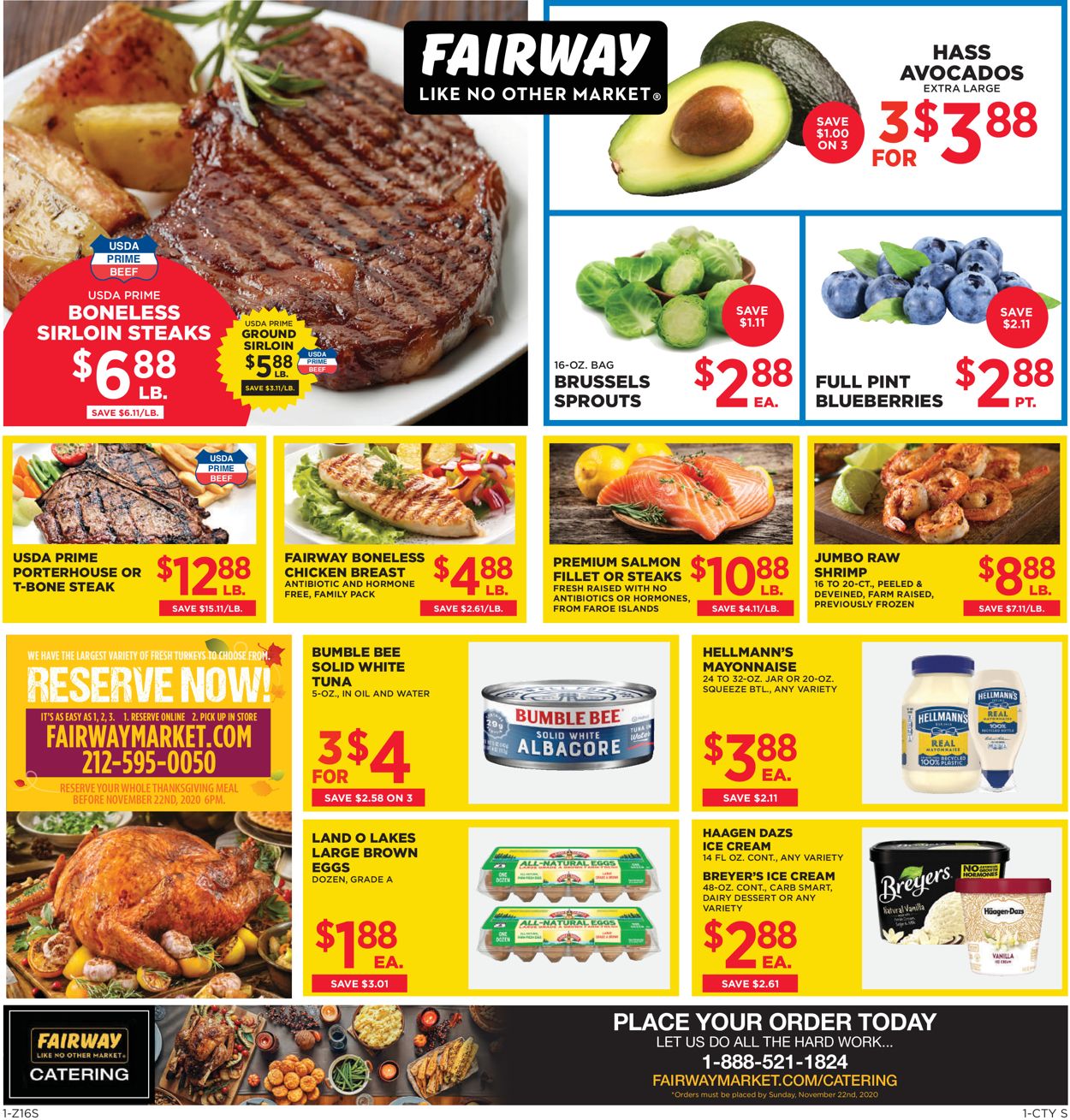 Fairway Market Ad from 10/30/2020