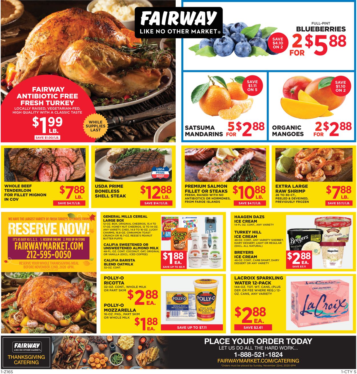 Fairway Market Ad from 11/13/2020