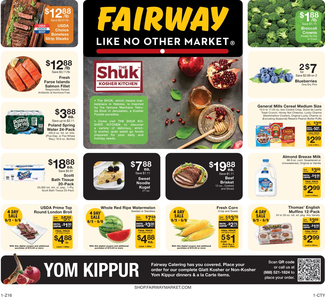 Fairway Market Ad from 09/03/2021