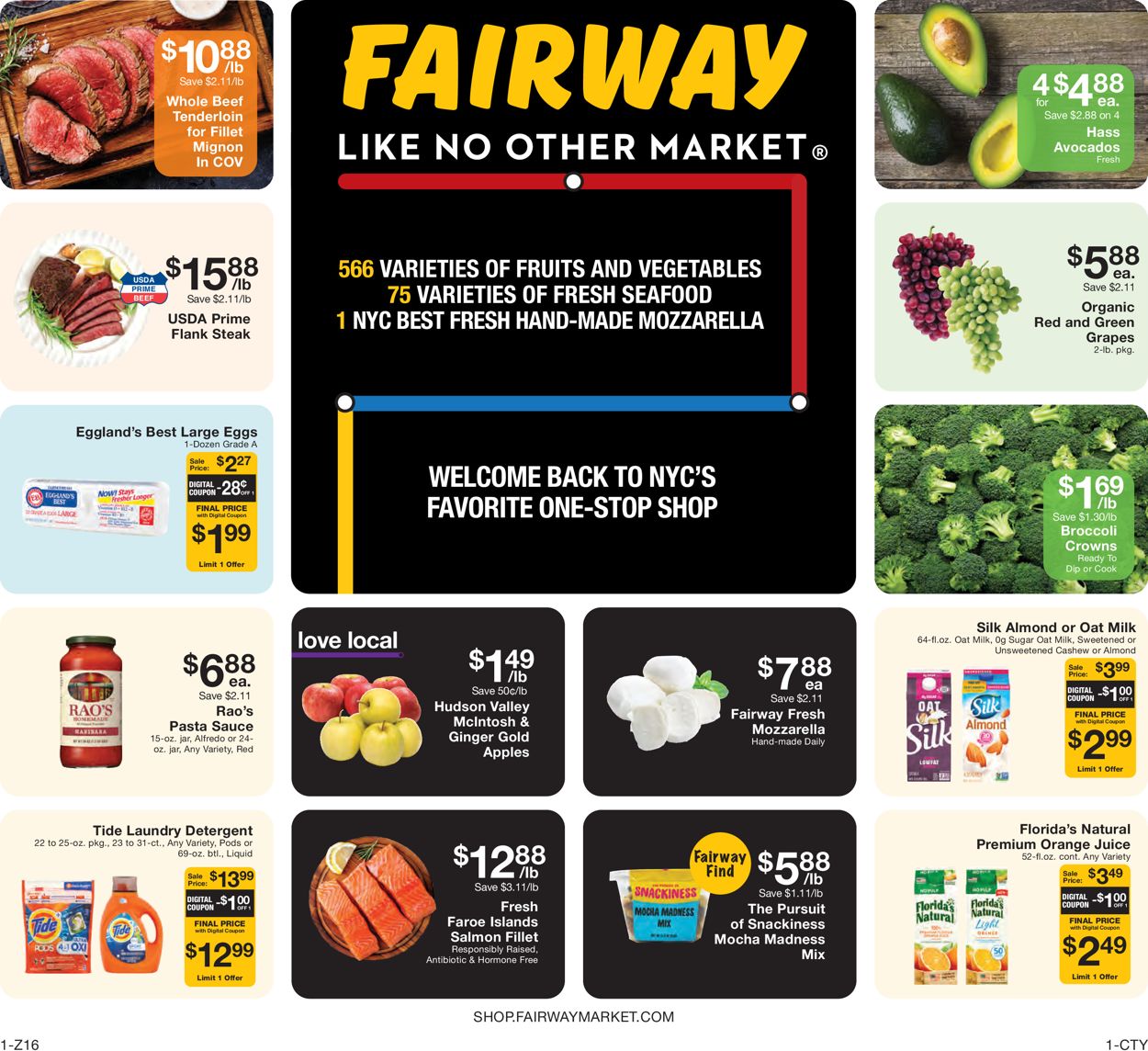 Fairway Market Ad from 10/01/2021