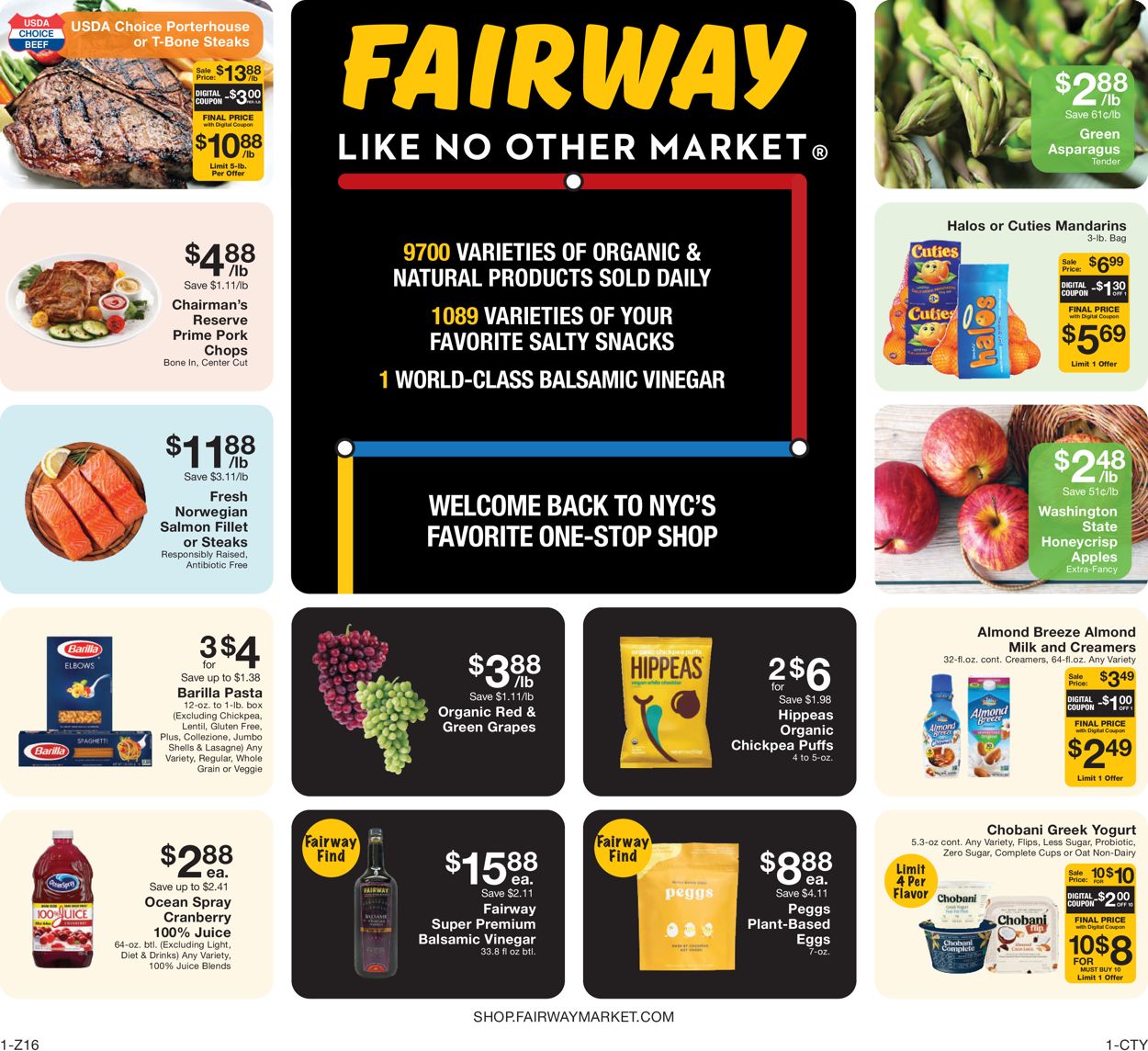 Fairway Market Ad from 10/08/2021