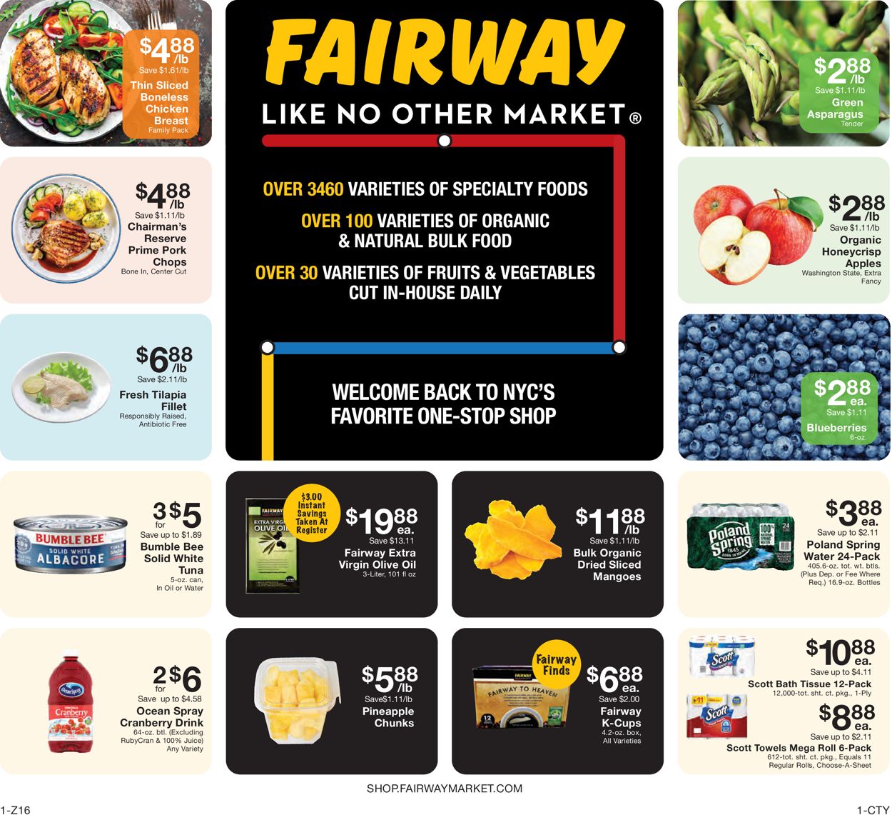 Fairway Market Ad from 10/22/2021