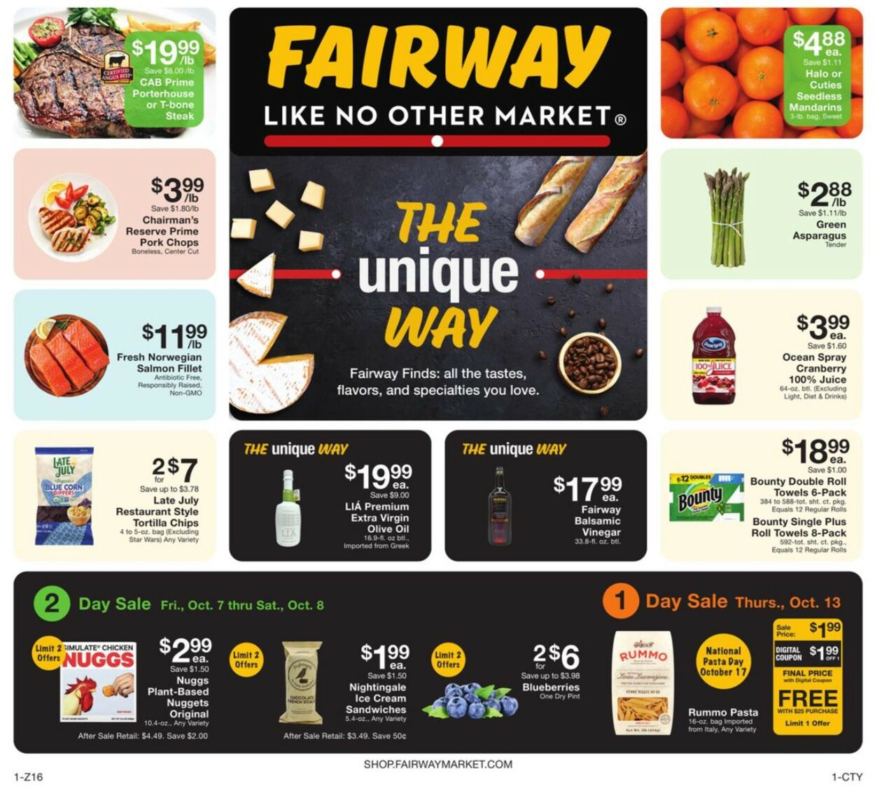 Fairway Market Ad from 10/07/2022