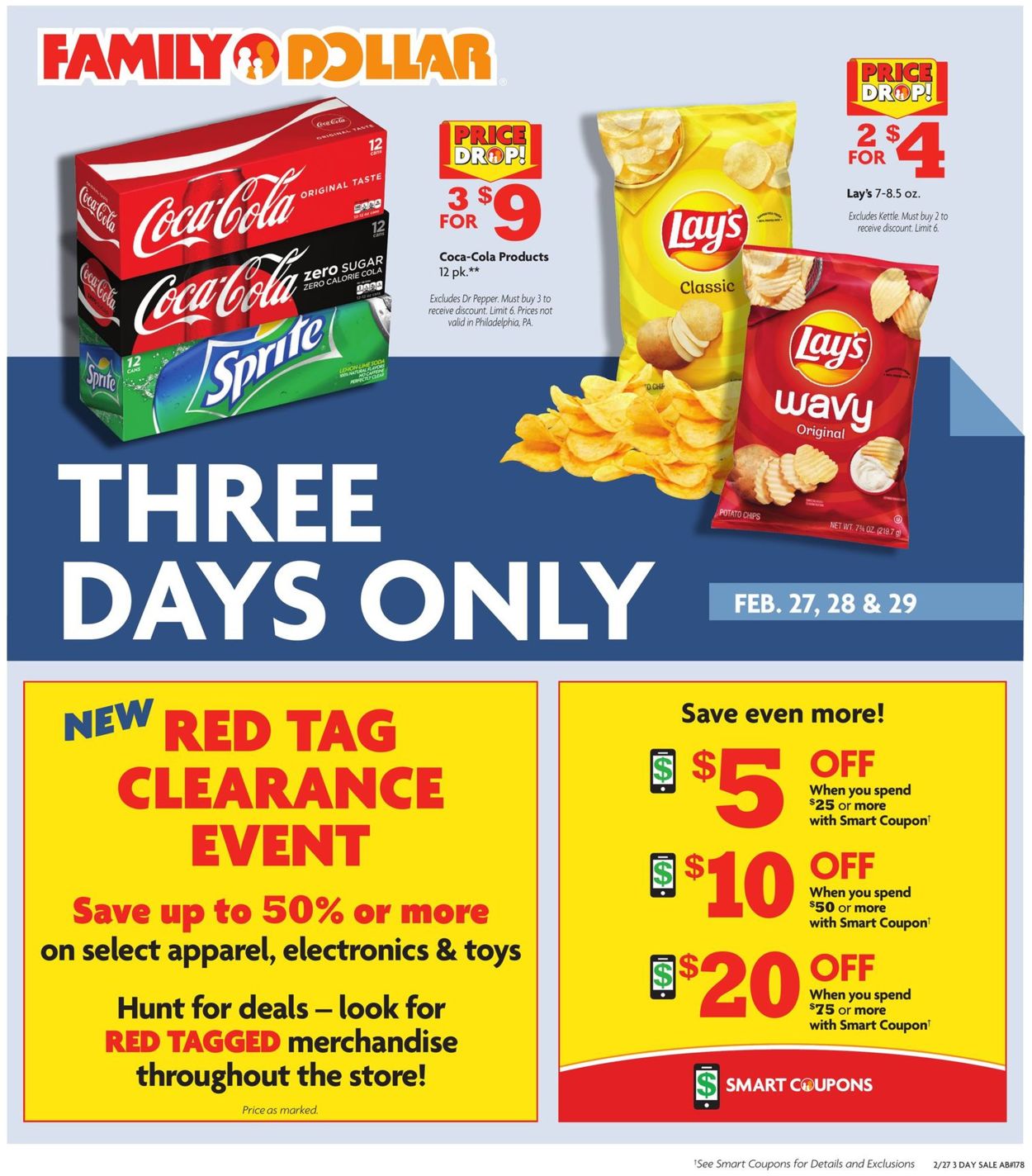 Family Dollar Ad from 02/27/2020