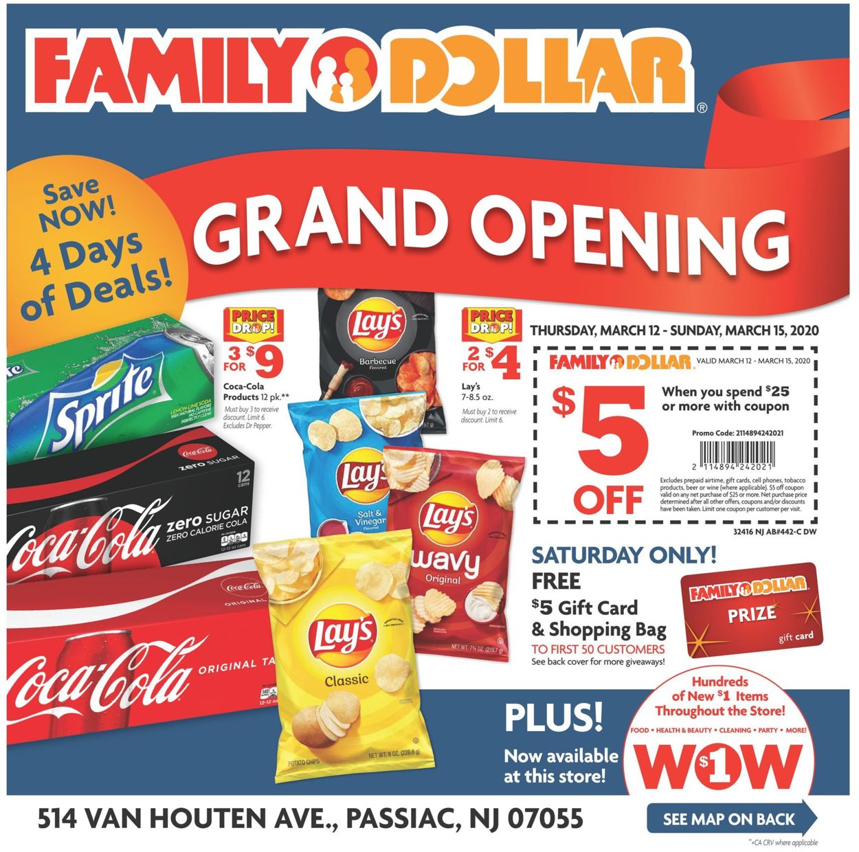 Family Dollar Ad from 03/12/2020