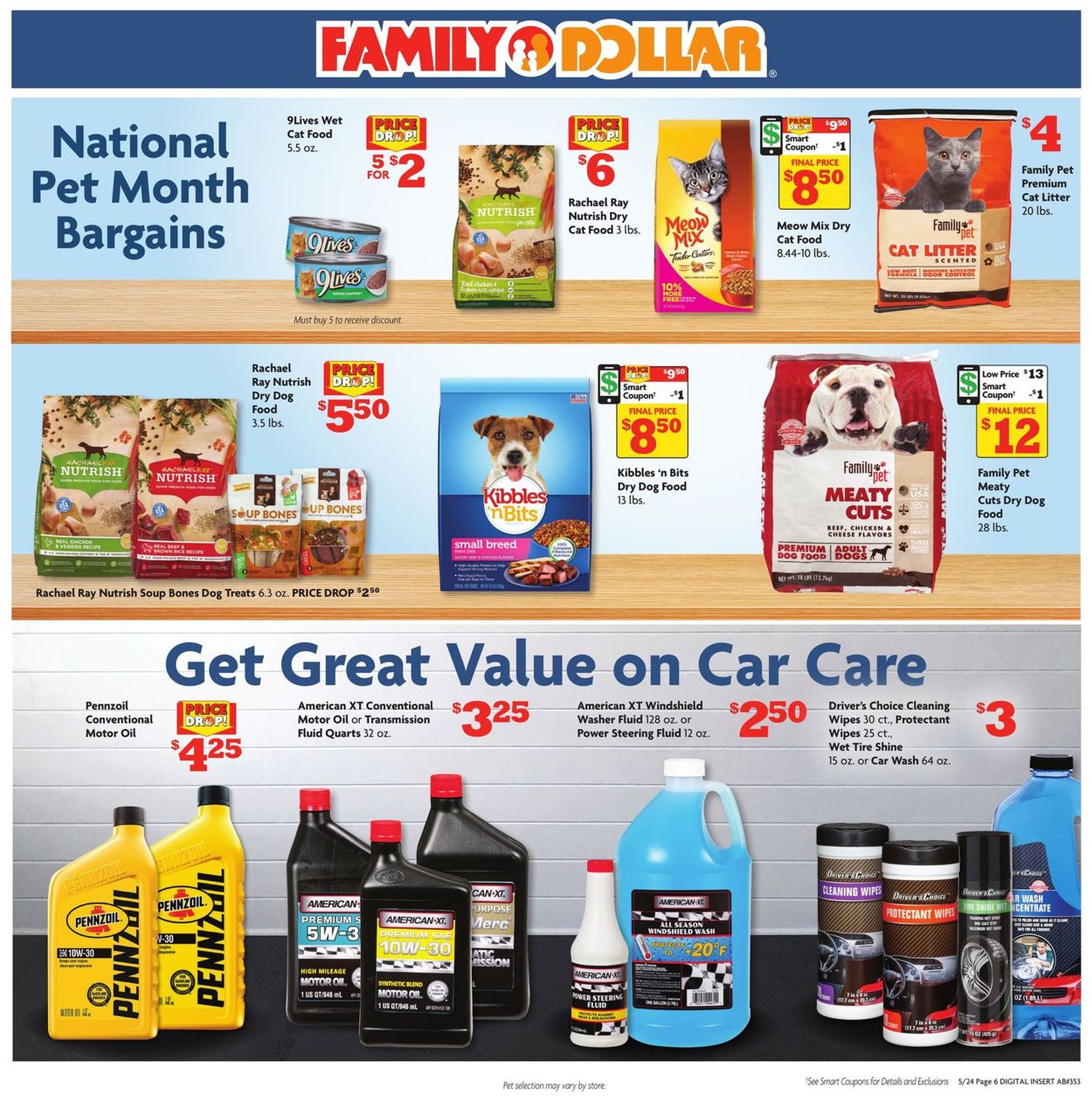 Family Dollar Ad from 05/24/2020