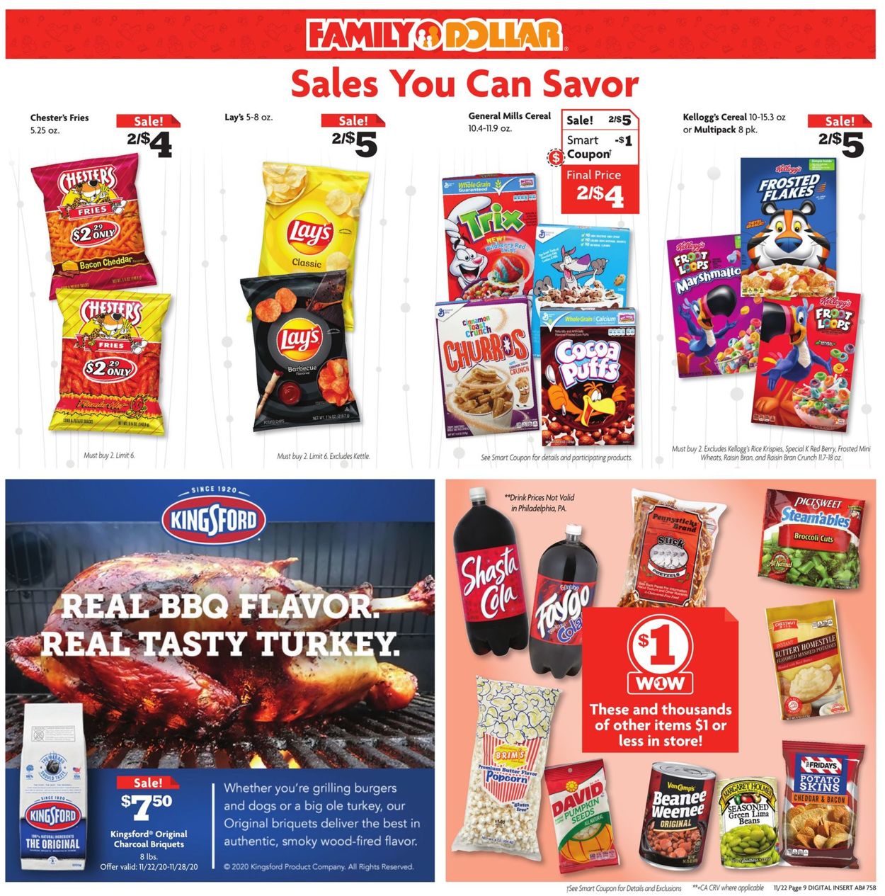 Family Dollar Ad from 11/22/2020