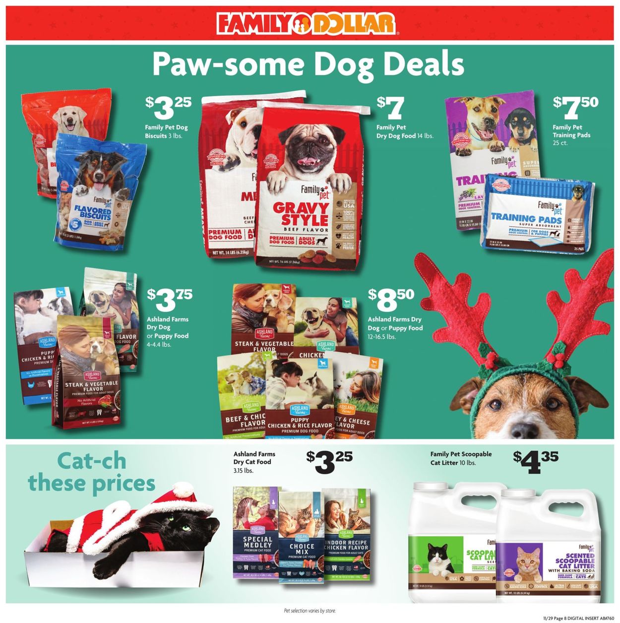 Family Dollar Ad from 11/29/2020