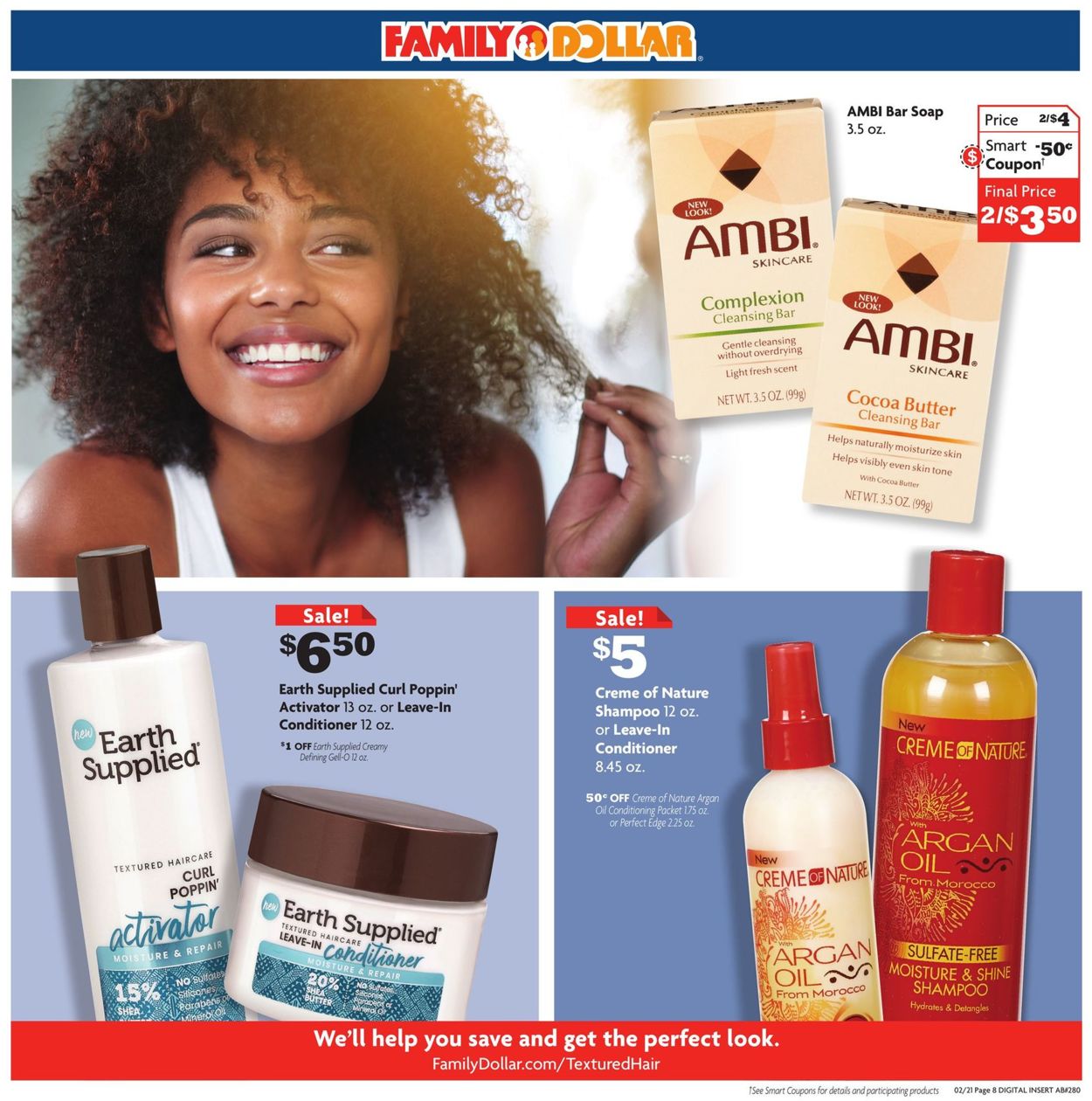 Family Dollar Ad from 02/21/2021