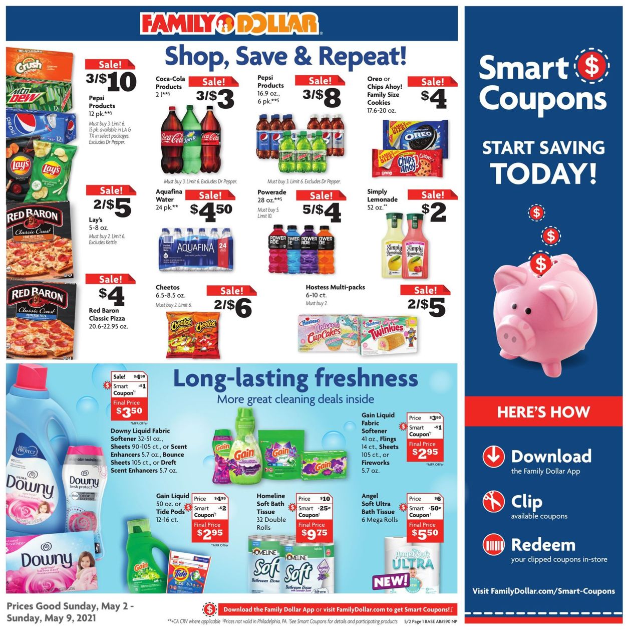 Family Dollar Ad from 05/02/2021