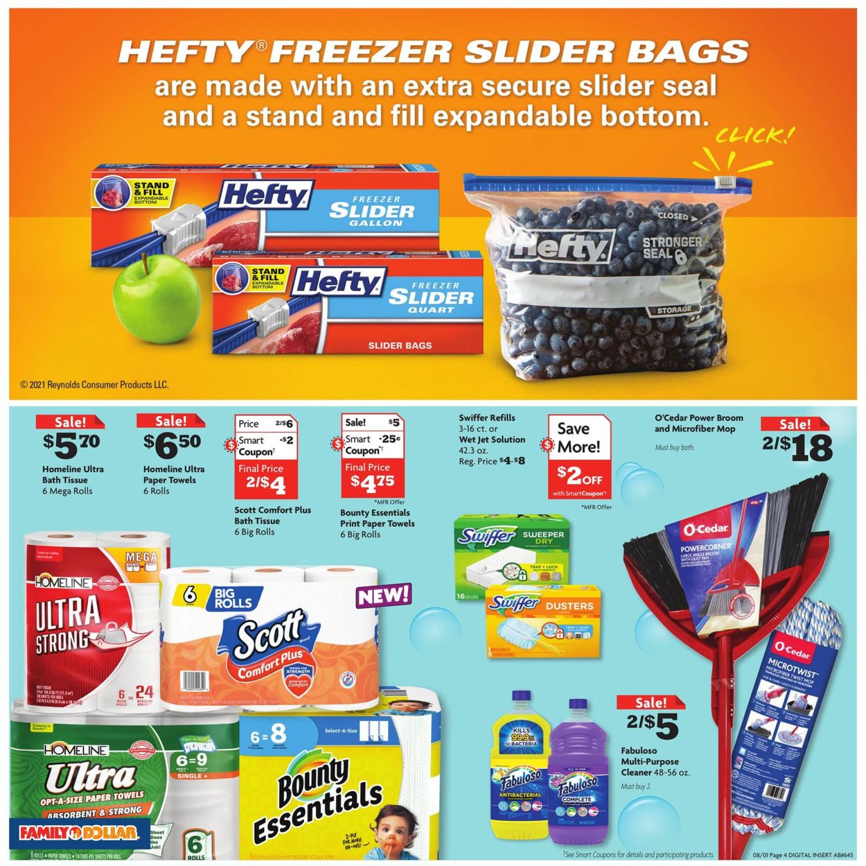 Family Dollar Ad from 08/01/2021