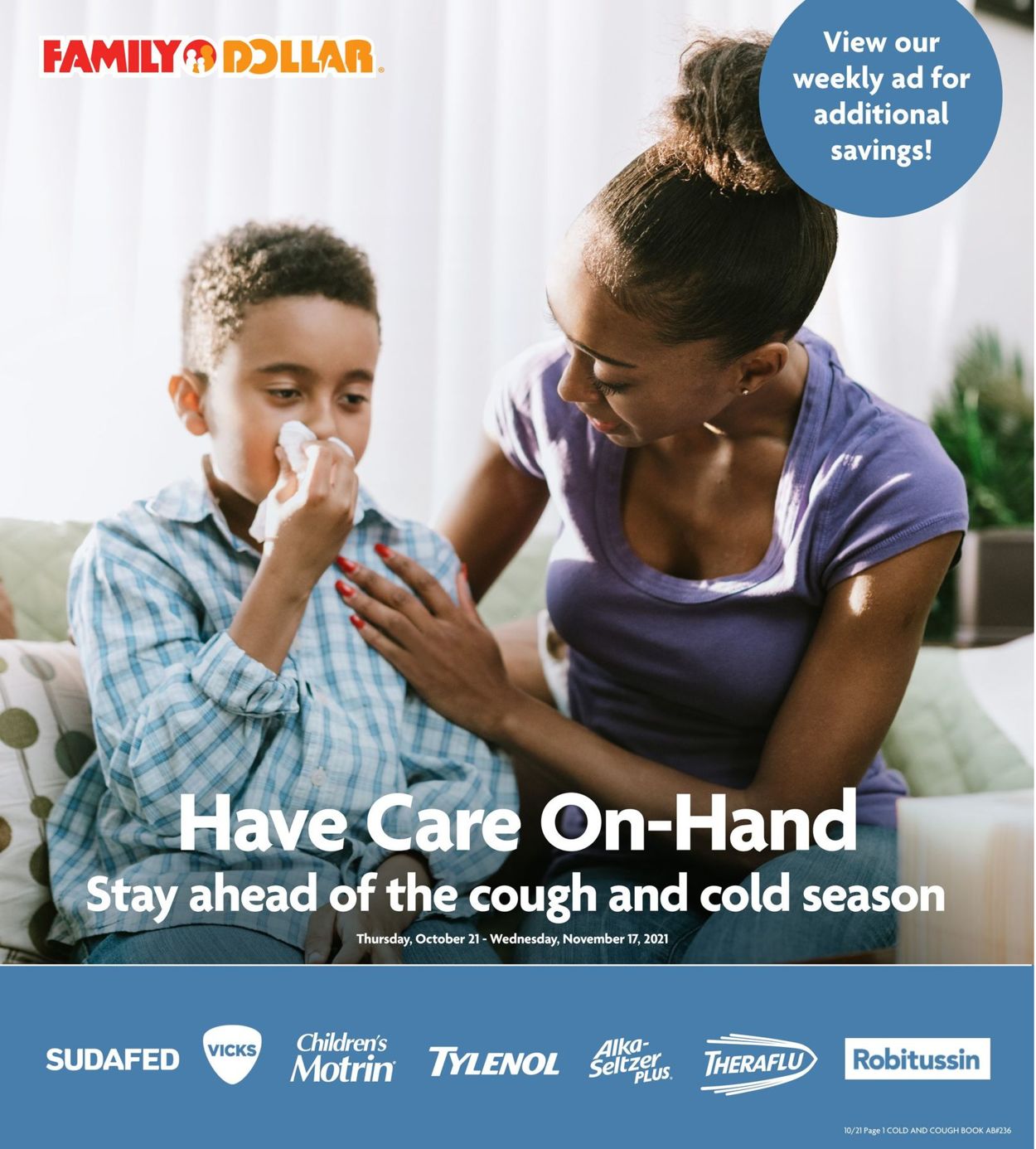 Family Dollar Ad from 10/21/2021