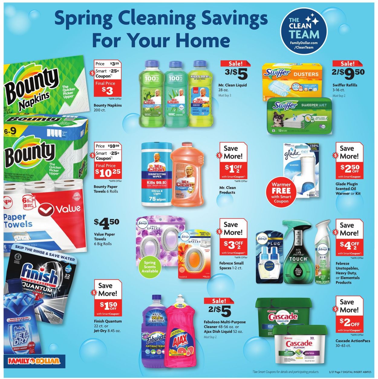 Family Dollar Ad from 03/27/2022