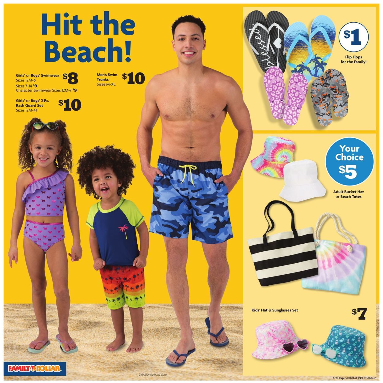 Family Dollar Ad from 04/24/2022