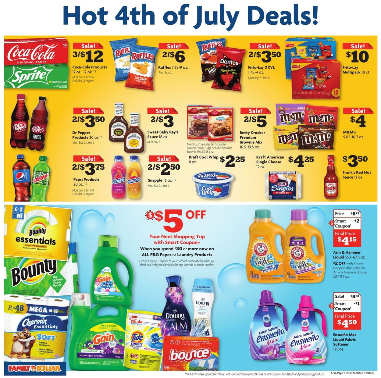 Family Dollar Ad from 06/26/2022