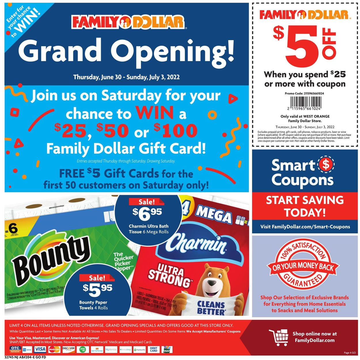 Family Dollar Ad from 06/30/2022
