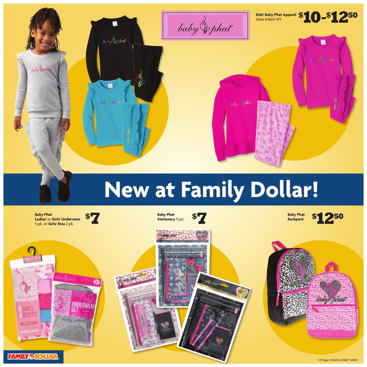 Family Dollar Ad from 07/31/2022