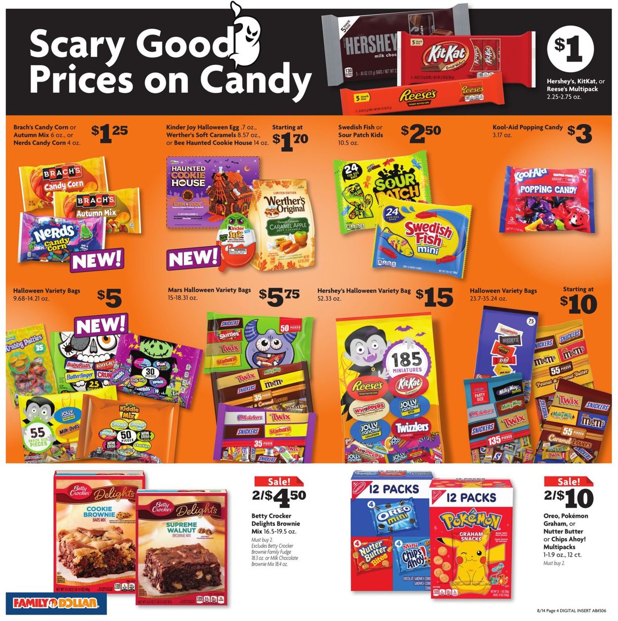 Family Dollar Ad from 08/14/2022