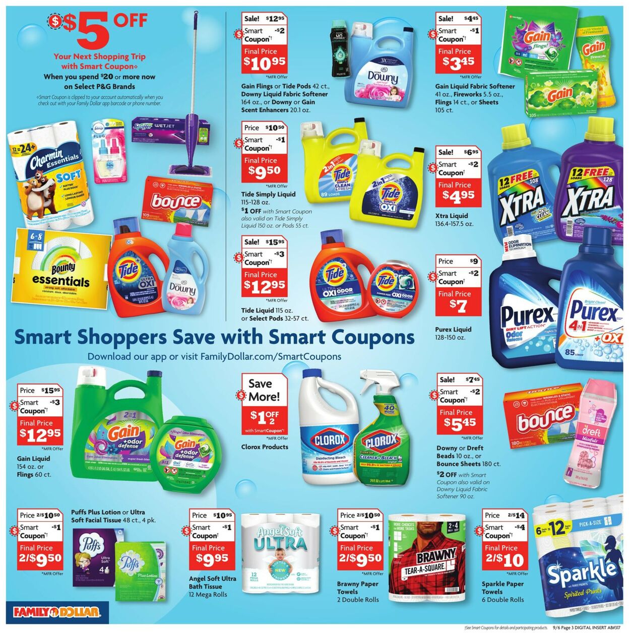 Family Dollar Ad from 09/06/2022