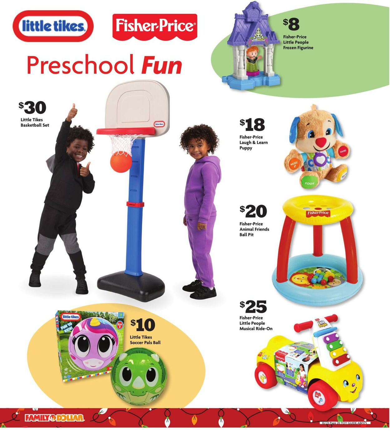 Family Dollar Ad from 10/23/2022