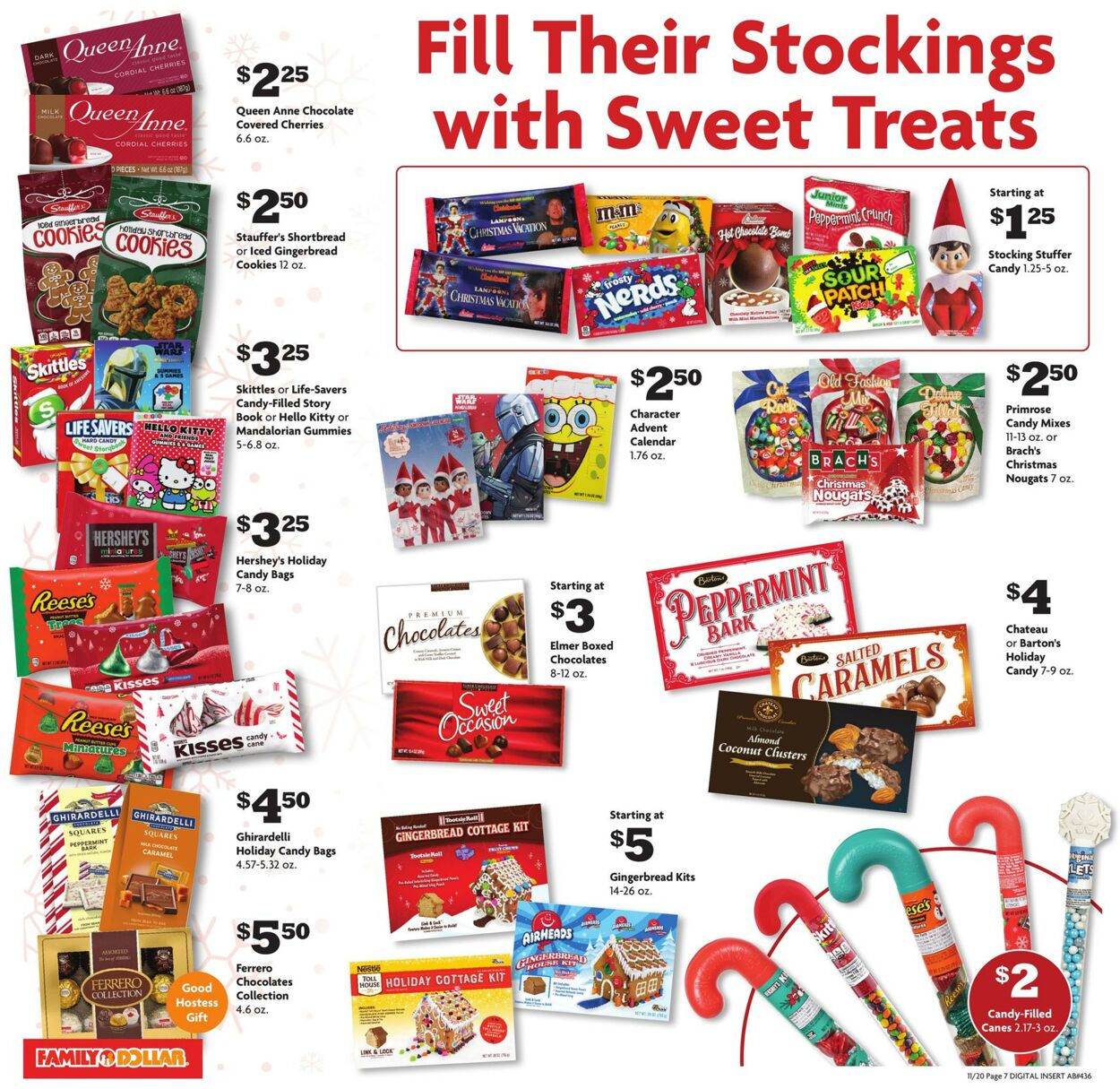 Family Dollar Ad from 11/20/2022