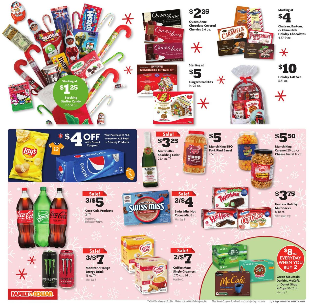 Family Dollar Ad from 12/18/2022