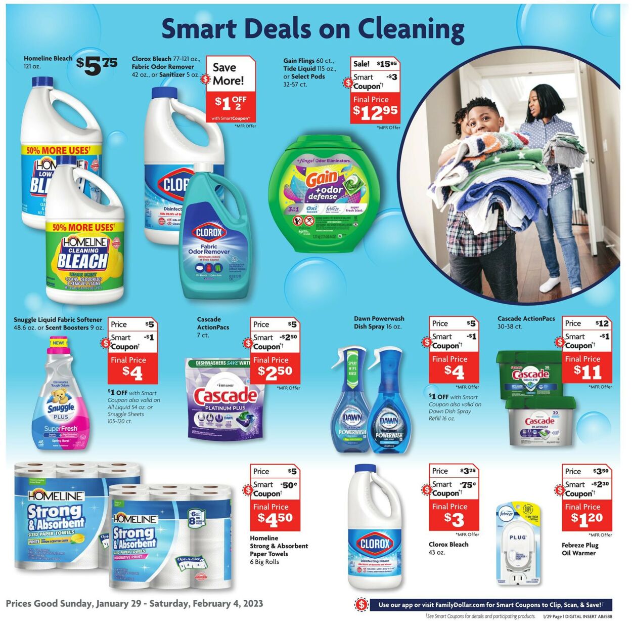 Family Dollar Ad from 01/29/2023