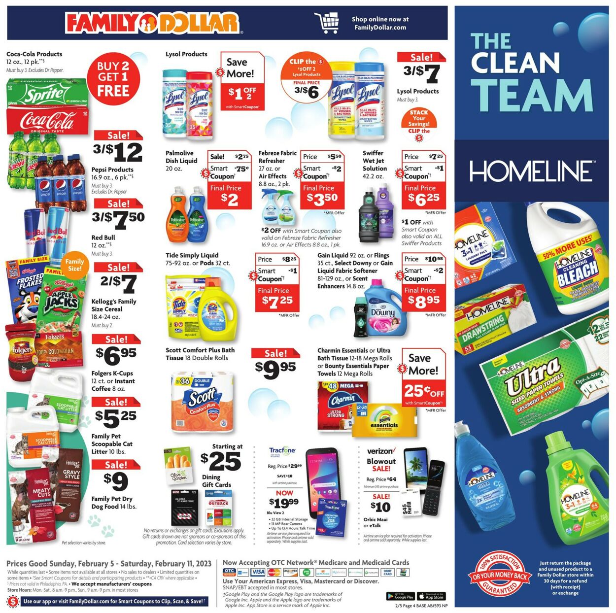 Family Dollar Ad from 02/05/2023