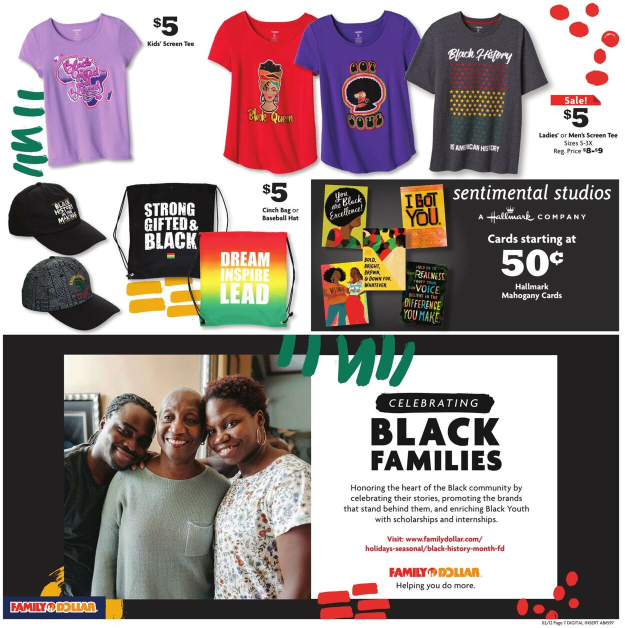 Family Dollar Ad from 02/12/2023