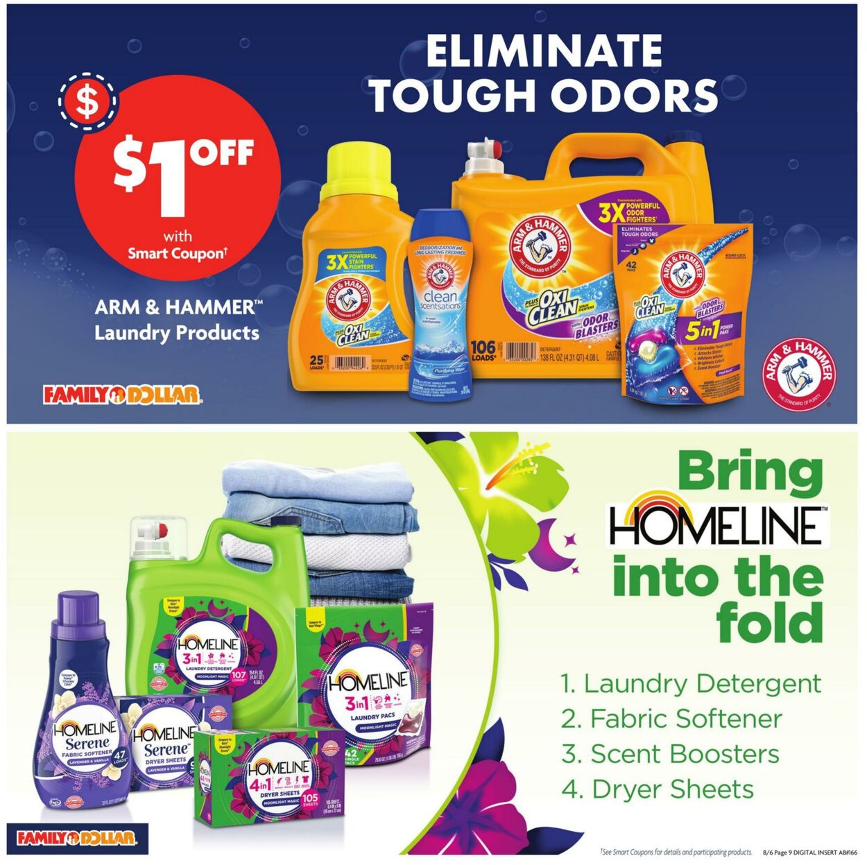 Family Dollar Ad from 08/06/2023