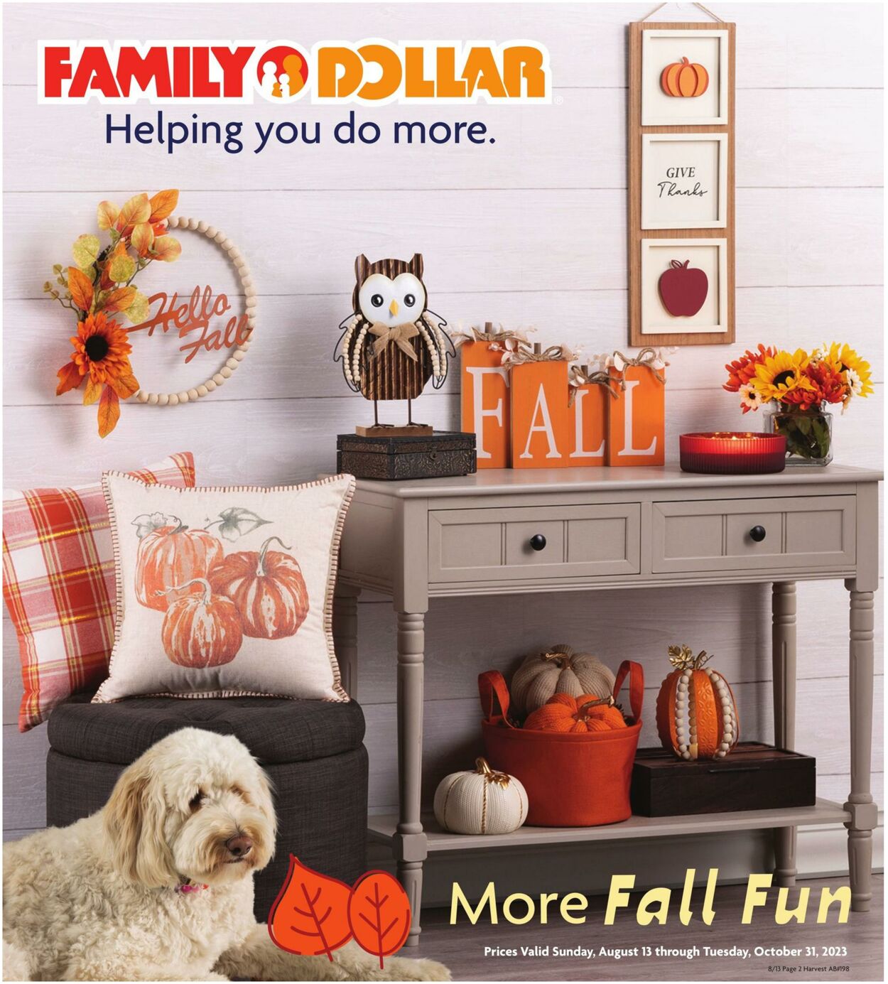 Family Dollar Ad from 08/13/2023