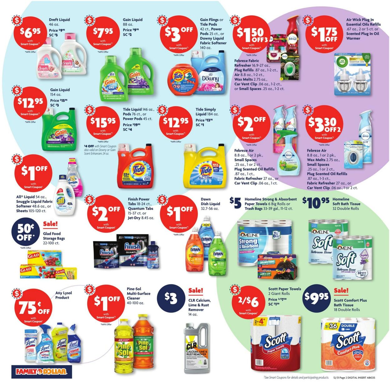 Family Dollar Ad from 12/31/2023