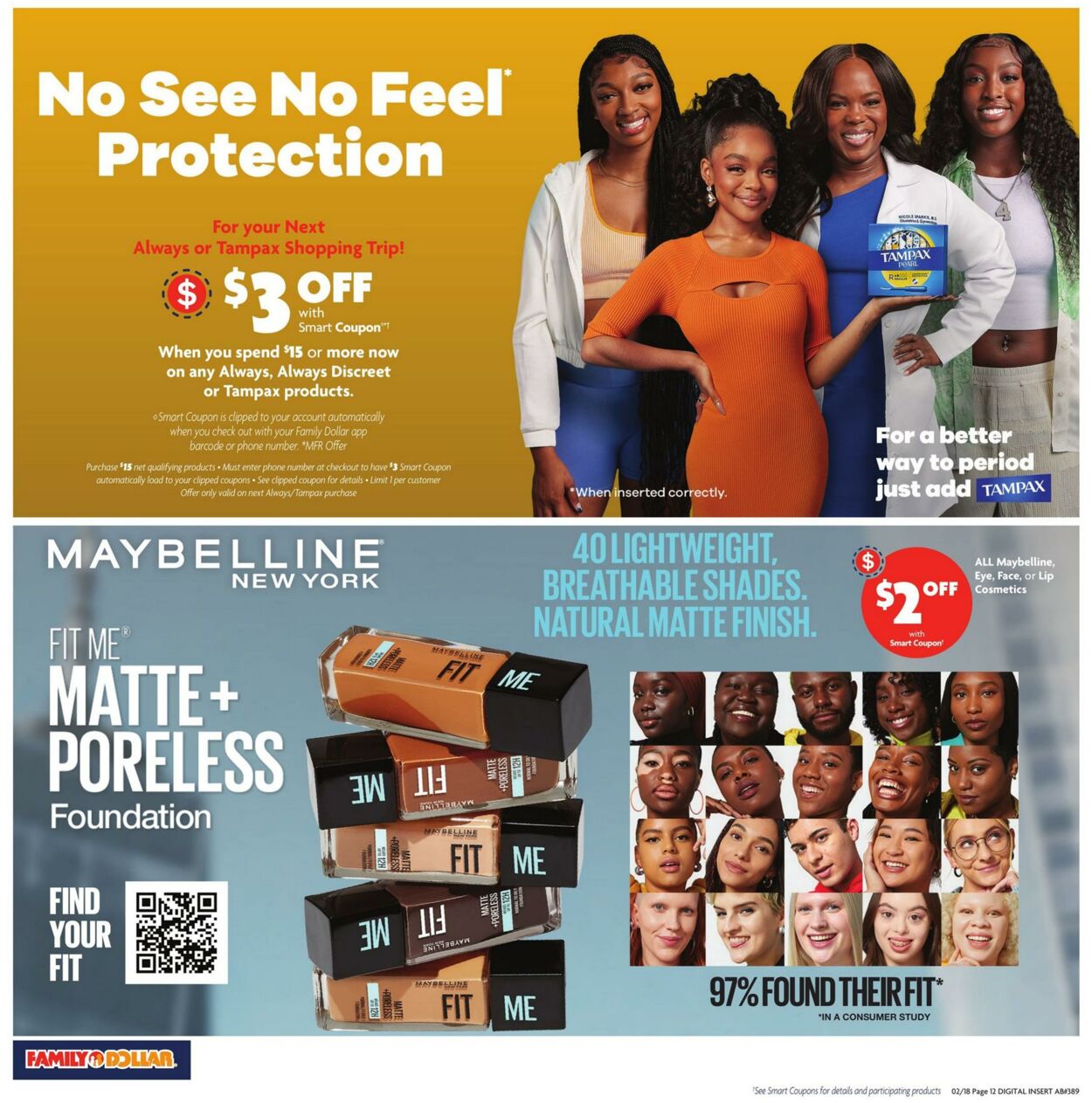 Family Dollar Ad from 02/18/2024