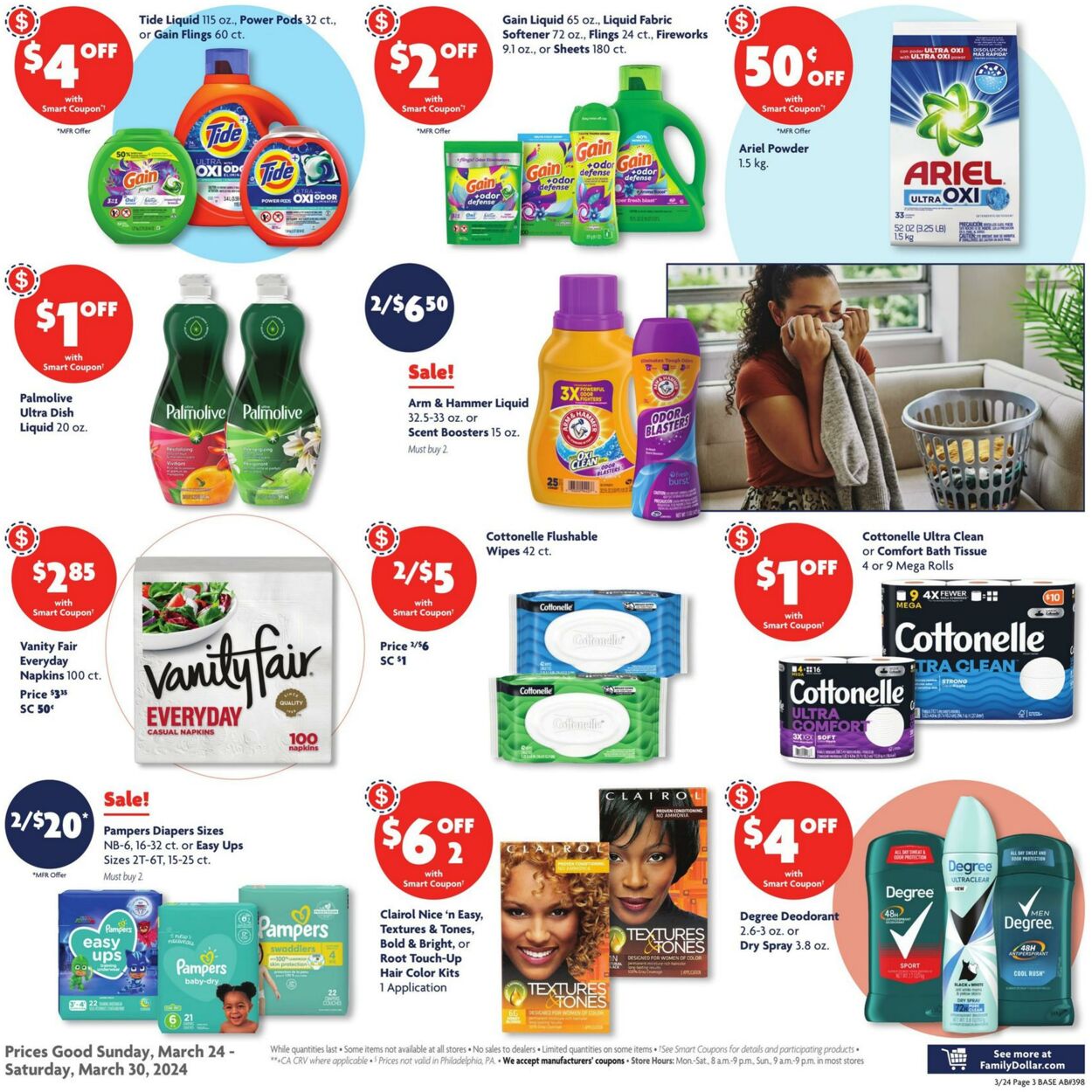 Family Dollar Ad from 03/24/2024