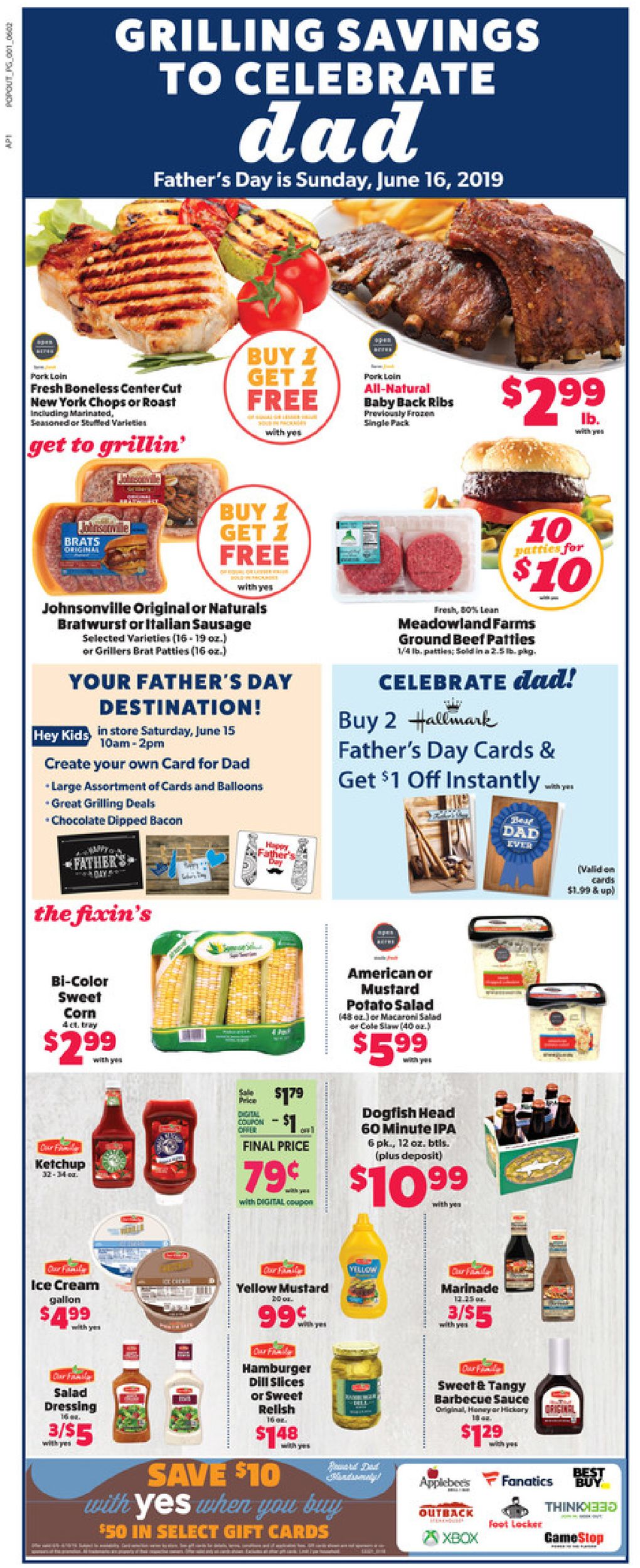Family Fare Ad from 06/09/2019