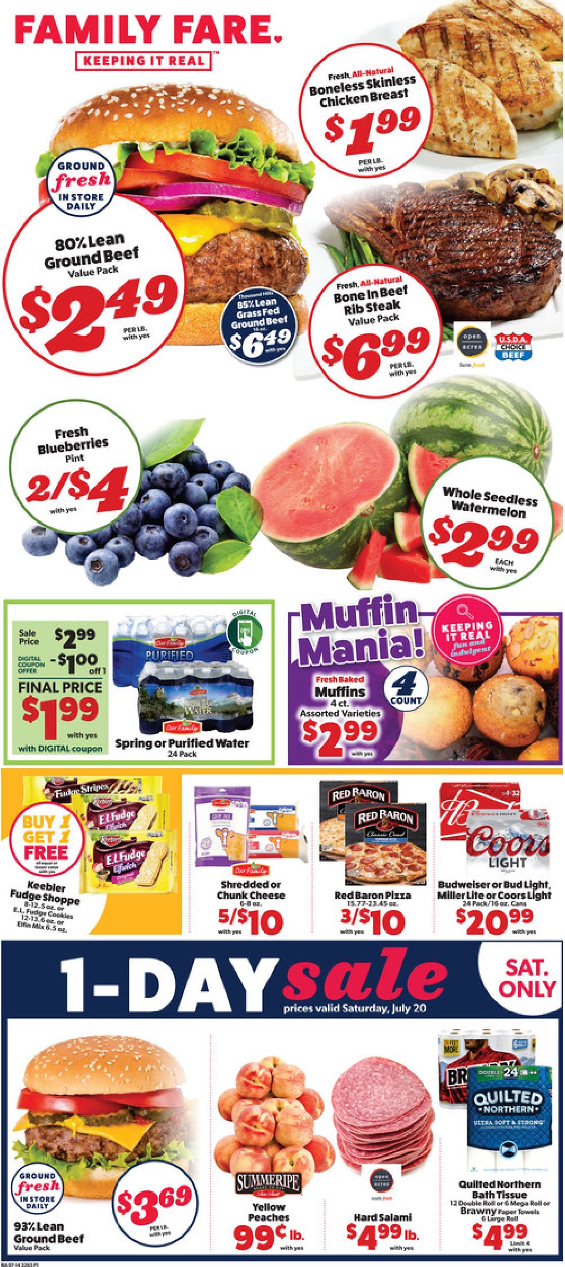 Family Fare Ad from 07/17/2019