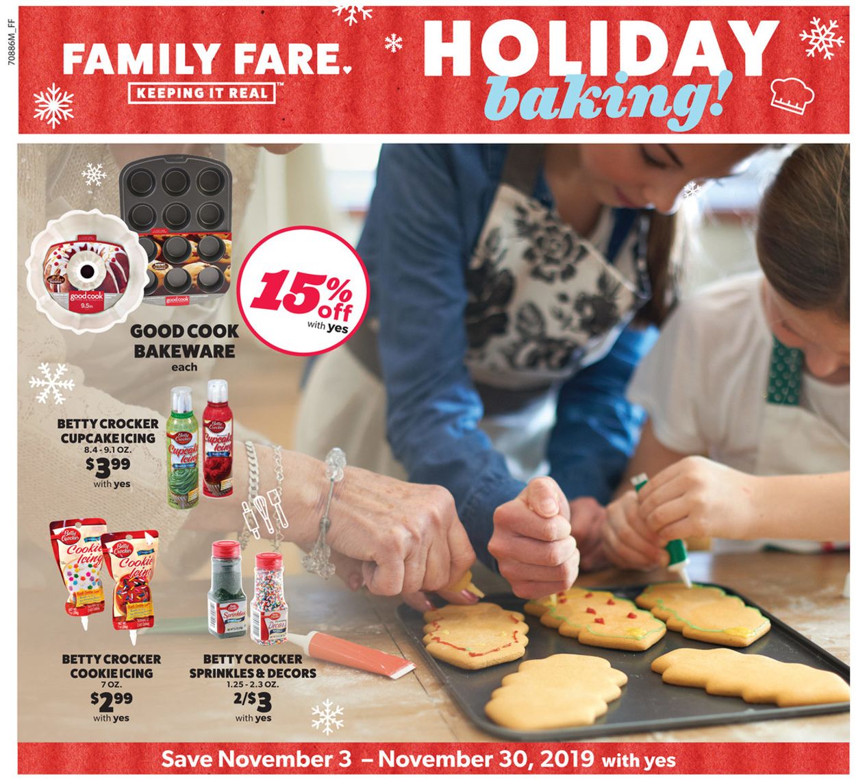 Family Fare Ad from 11/03/2019