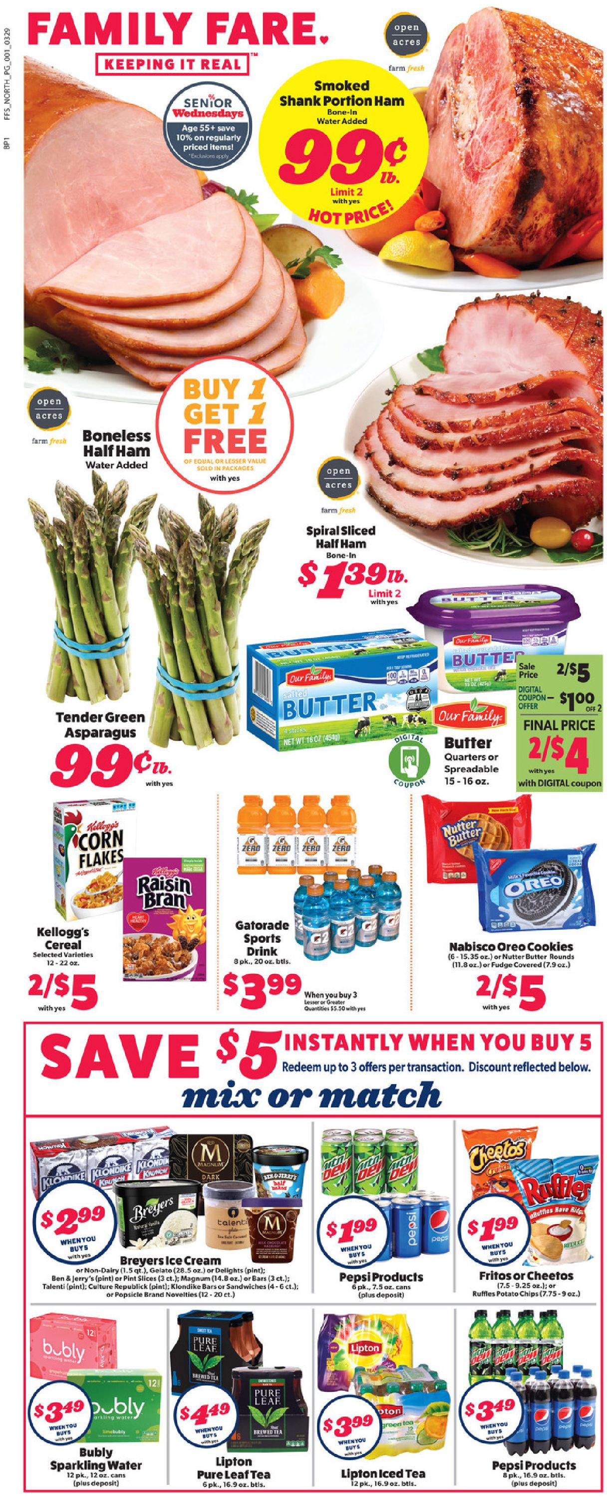 Family Fare Ad from 03/29/2020