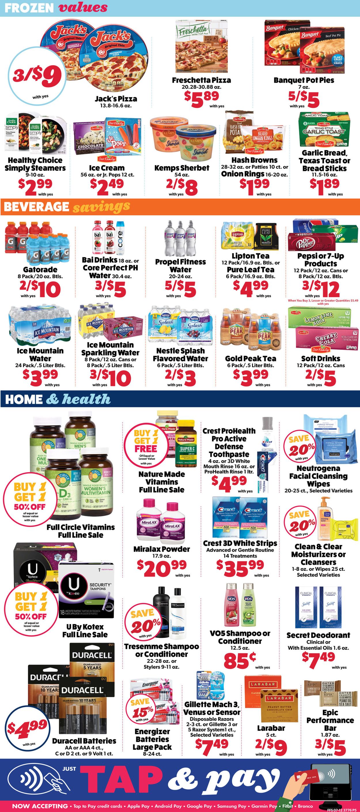 Family Fare Ad from 07/15/2020