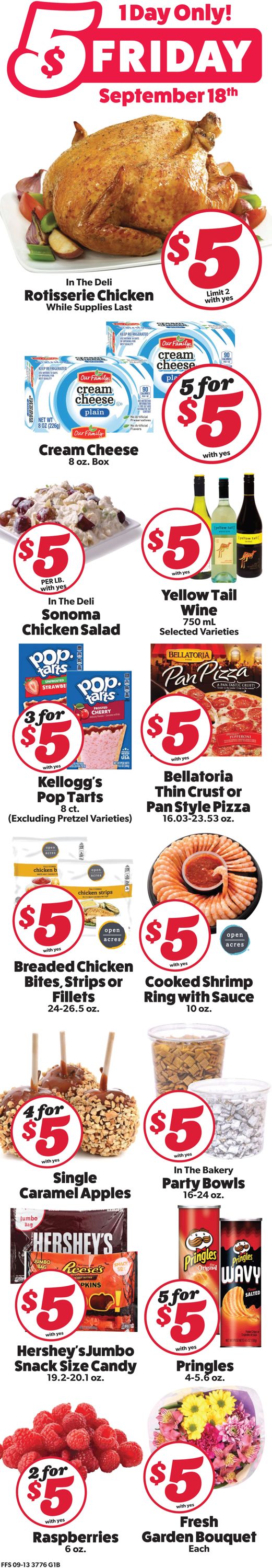 Family Fare Ad from 09/16/2020