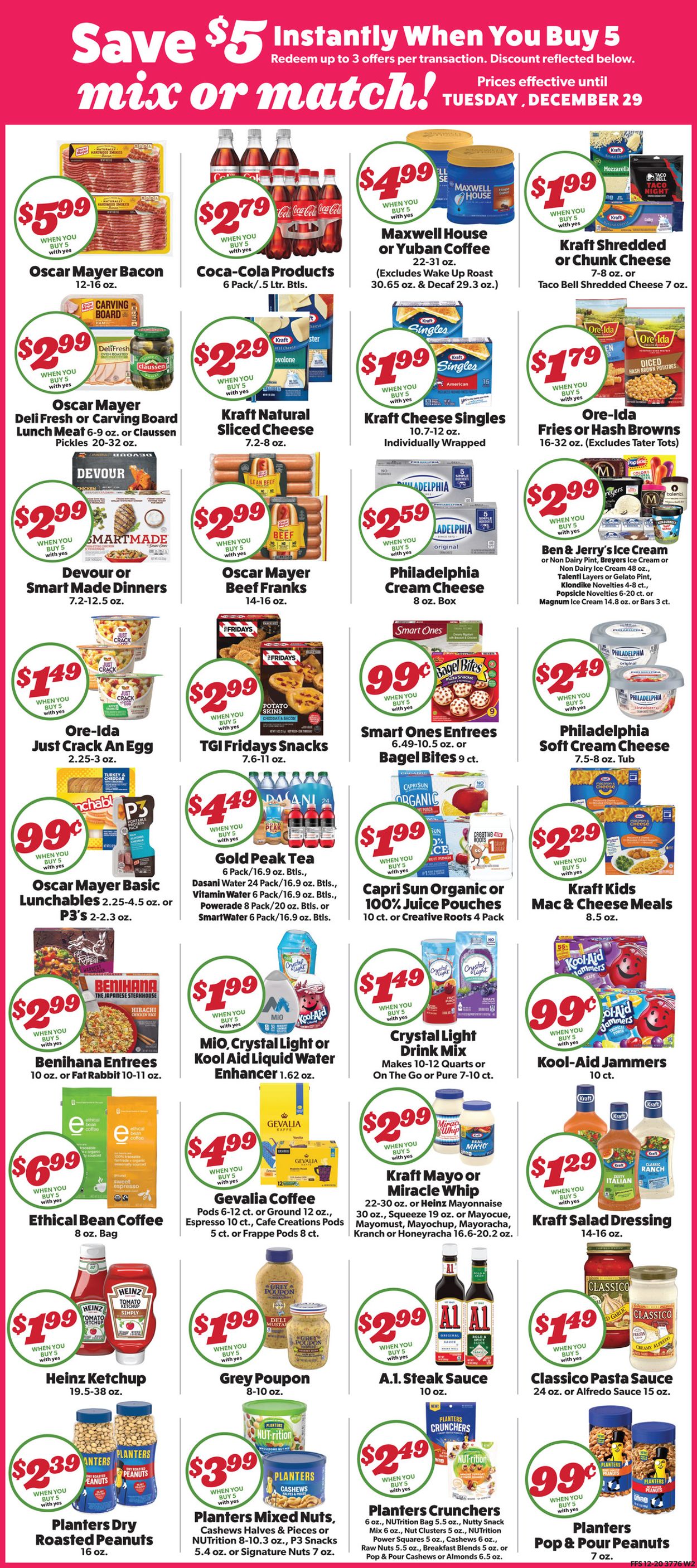 Family Fare Ad from 12/26/2020
