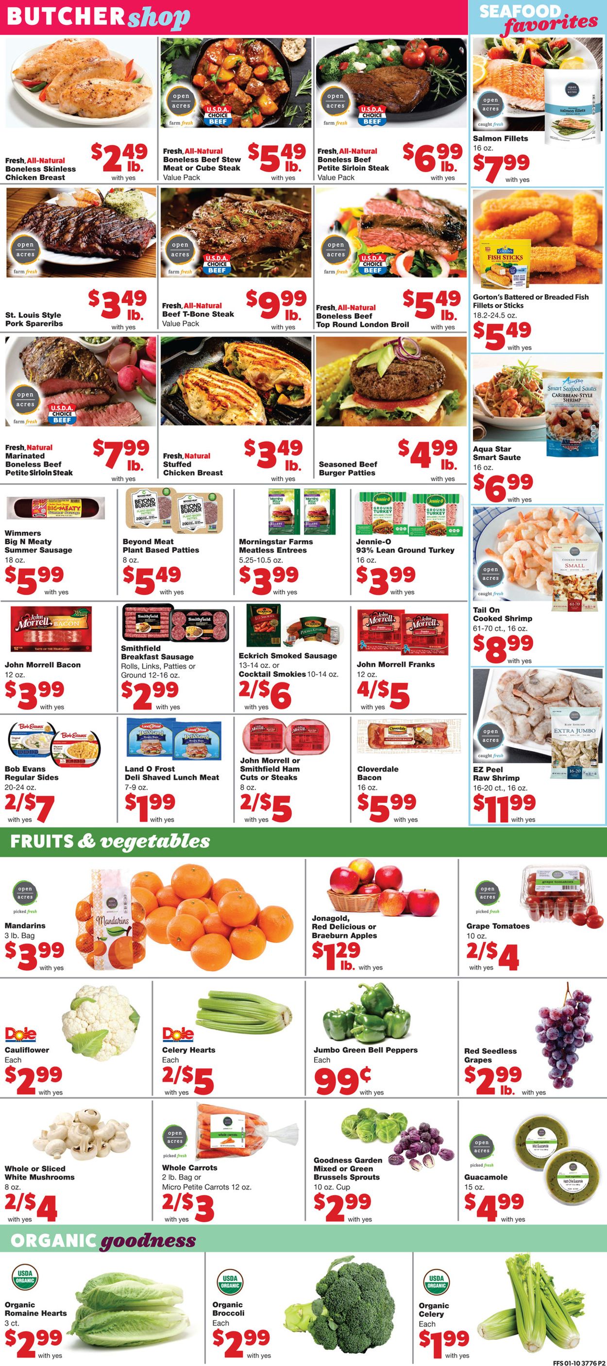 Family Fare Ad from 01/13/2021