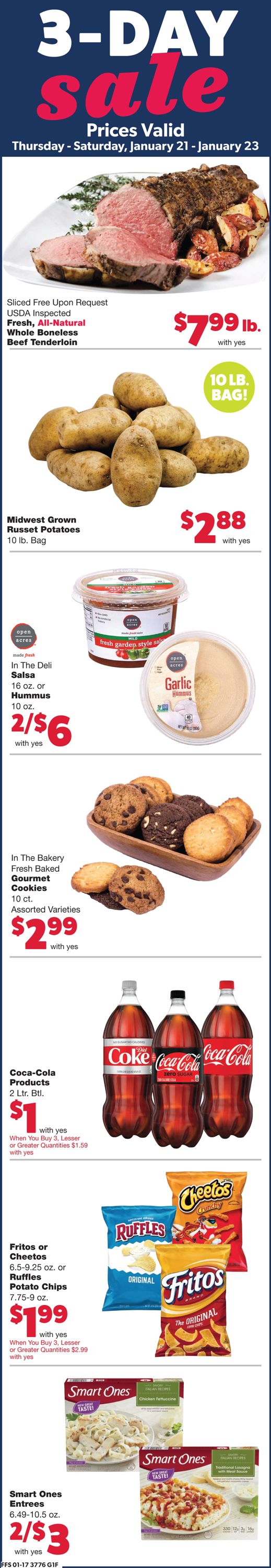 Family Fare Ad from 01/20/2021