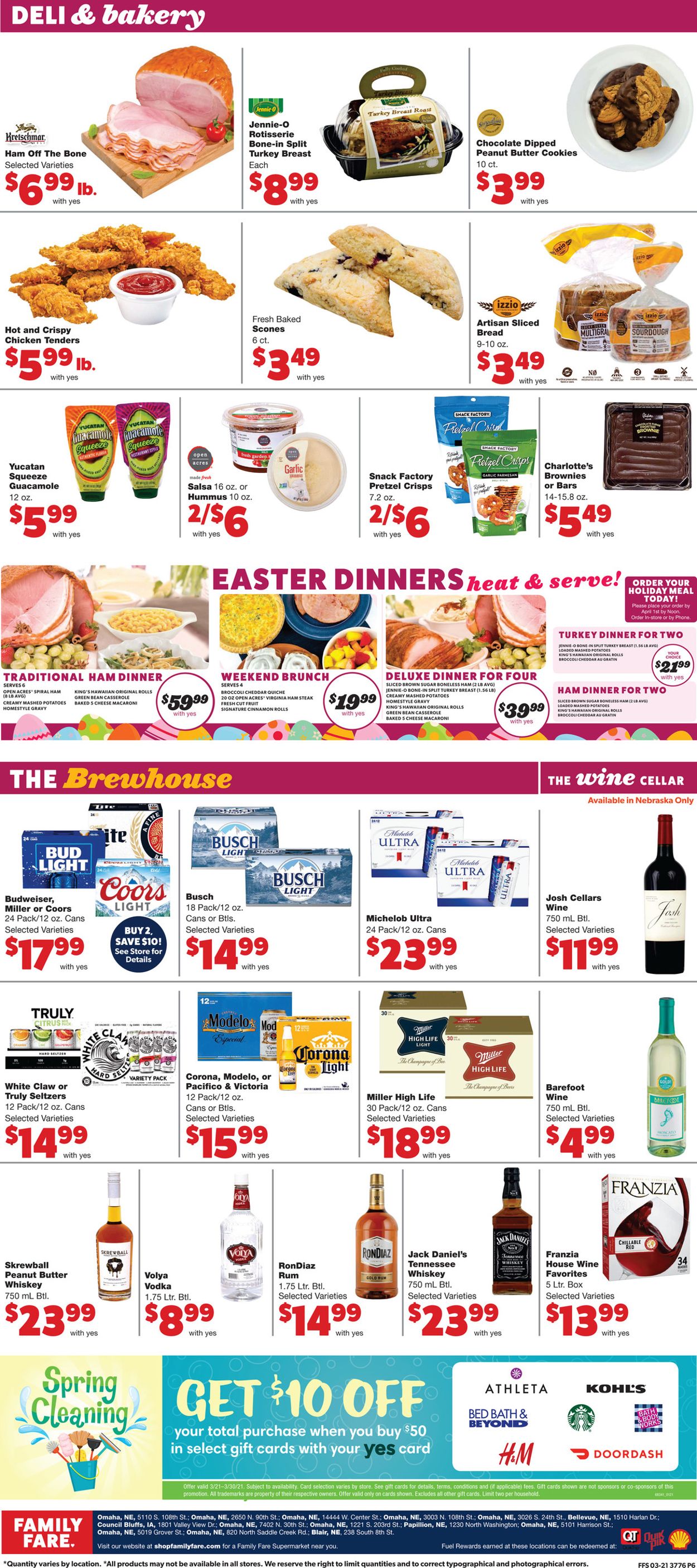 Family Fare Ad from 03/24/2021