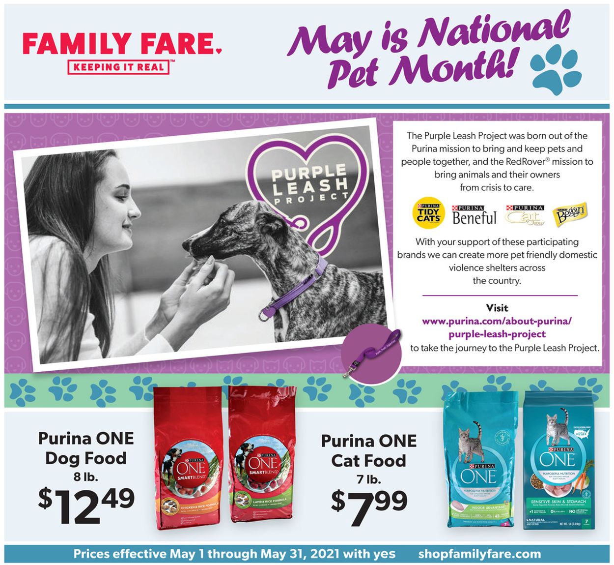 Family Fare Ad from 05/01/2021
